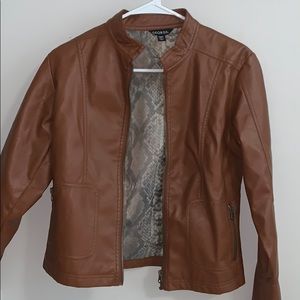leather jacket